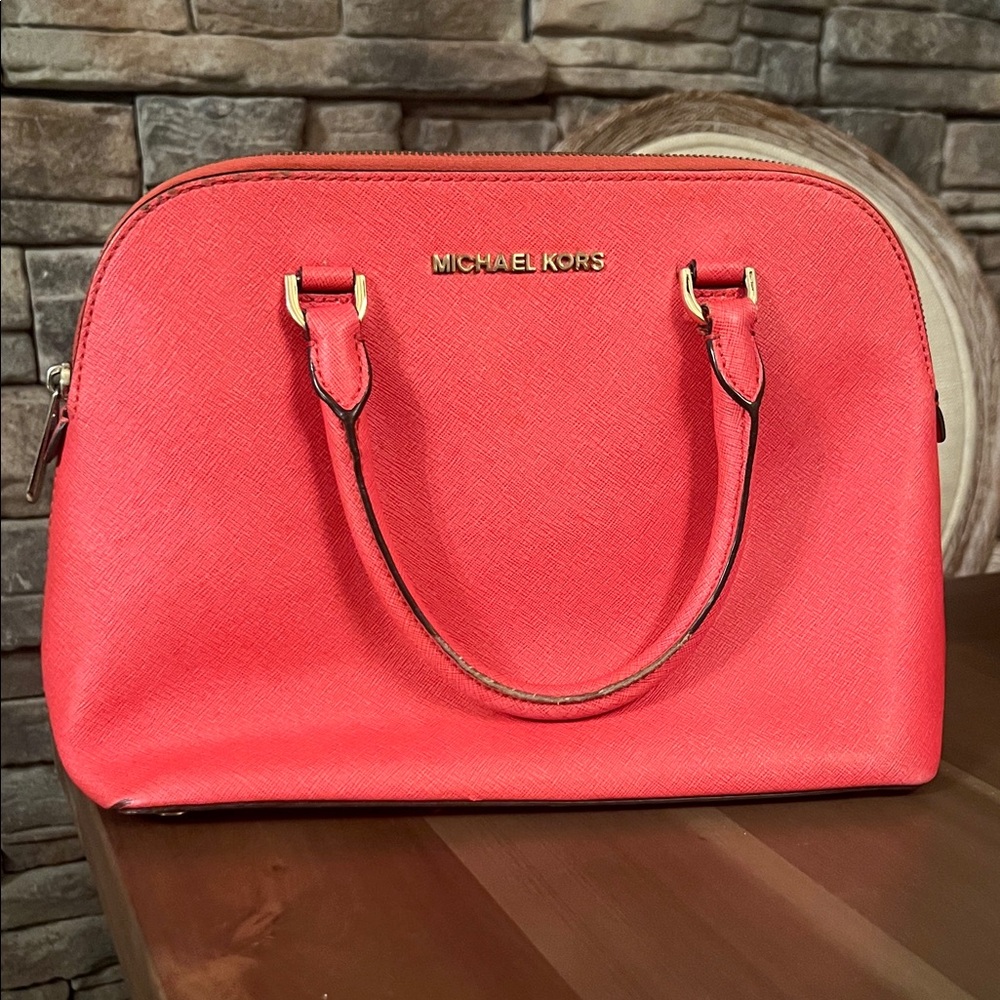 Michael Kors Coral Bowler Bag